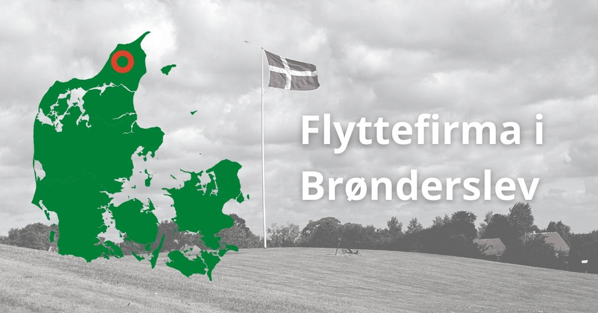 Flyttefirma i Brønderslev - 3 flyttetilbud fra flyttemænd i Brønderslev